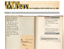 Tablet Screenshot of kevinwaldron.co.uk